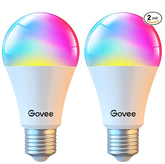 Ambient lighting ideas: govee smart light bulbs