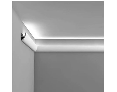 Basement lighting ideas low ceiling: #6 lighted crown molding