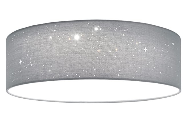 Best lighting for nursery: navaris flush mount ceiling light