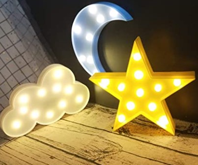 Best lighting for nursery: nursery led decorations