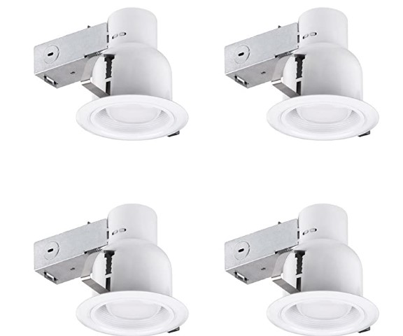 Best recessed lighting: round trim recessed lighting kit